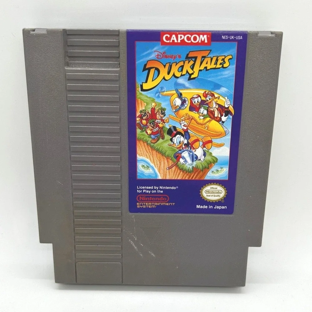 Disney DuckTales Nintendo NES Capcom Video Game Cartridge‎ NES 1989 Untested